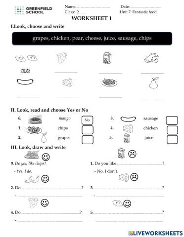Look 2 - unit 7 - WS 1