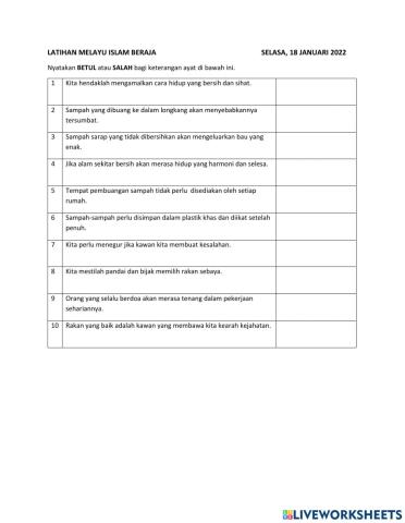 Menjaga kebersihan fizikal dan mental