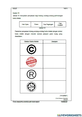 7.2 Undang-undang perlindungan harta intelek