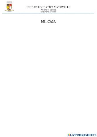 Mi casa