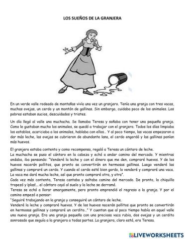 Los sueños de la granjera