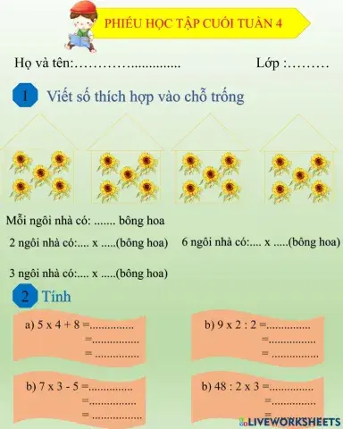 Bài tập cuối tuần 3