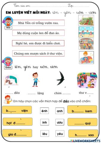 PHT-iên-yên-uôn-ươn