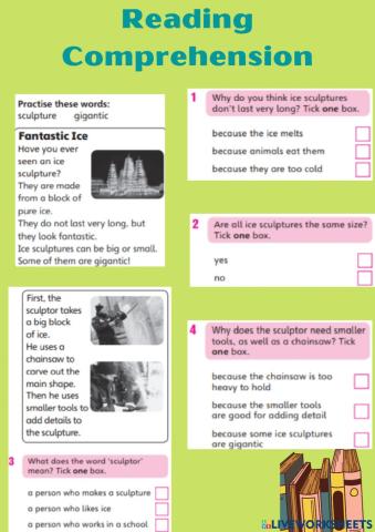 Reading Comprehension