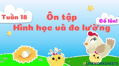 Tuần 18-Ôn tập hình học và đo lường (T2)