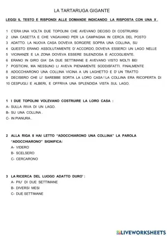 La tartaruga gigante