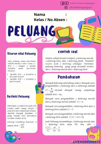 Peluang Suatu Kejadian