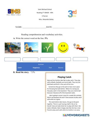 Read and comprehension