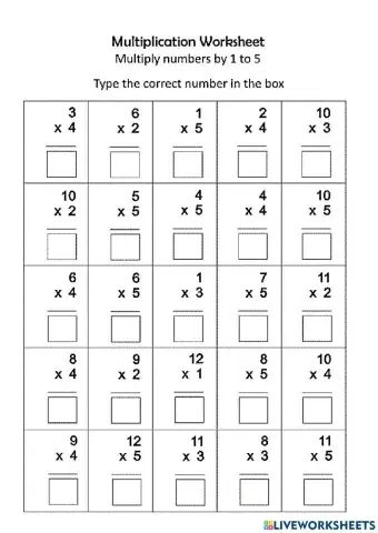 Multiplication and Division