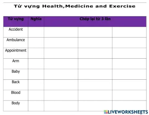 TV-K-Health,Medicine and Exercise