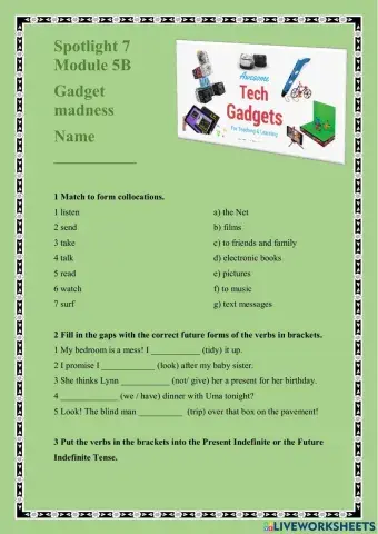 Spotlight 7. Gadget madness