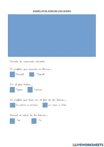 Daniel y los leones