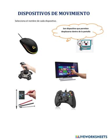 Dispositivos de Movimiento