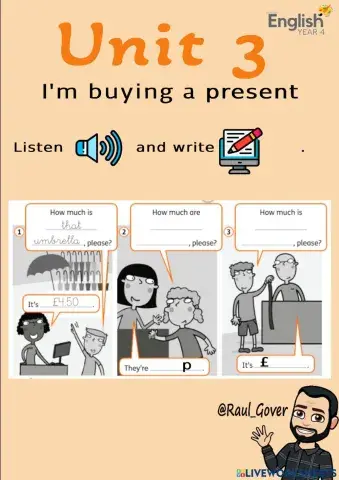 Unit 3 Lesson 3 Year 4