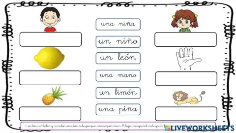 Juega a elegir la palabra correcta