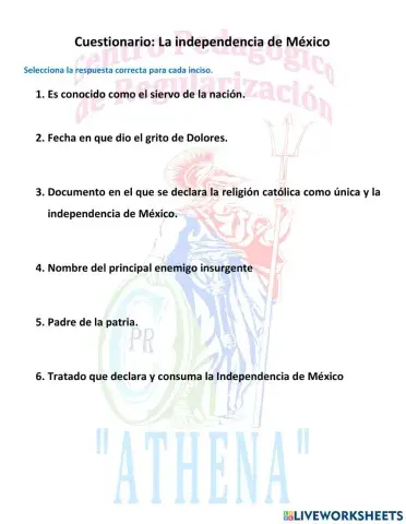 Independencia de México