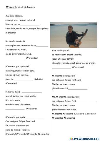 M'encanta de Cris Joanico