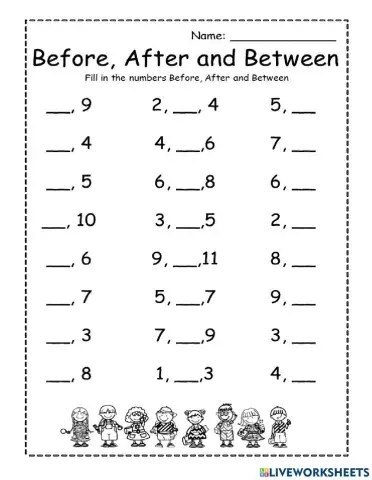 Before, Between and After