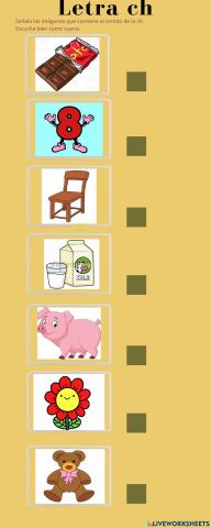 Letra ch