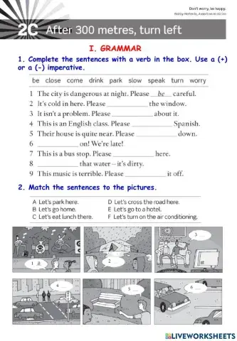 U2C: After 300 metres, turn left