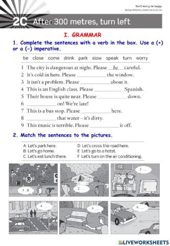 U2C: After 300 metres, turn left