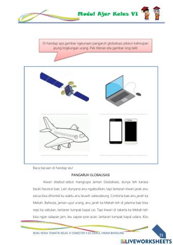 Ngajawab Pananya -Globalisasi-