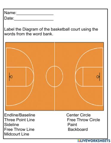 Basketball Court Labelling