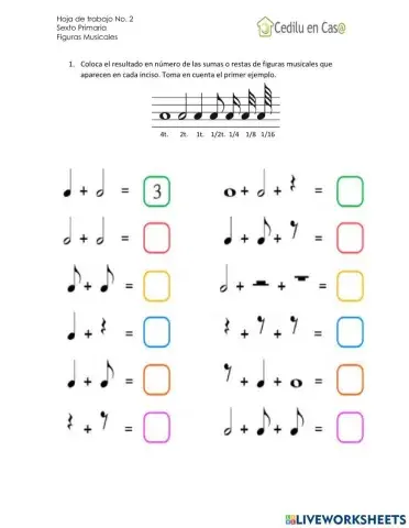 Suma y restas de figuras