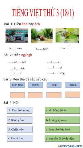 Tiếng Việt thứ 3(18-1)