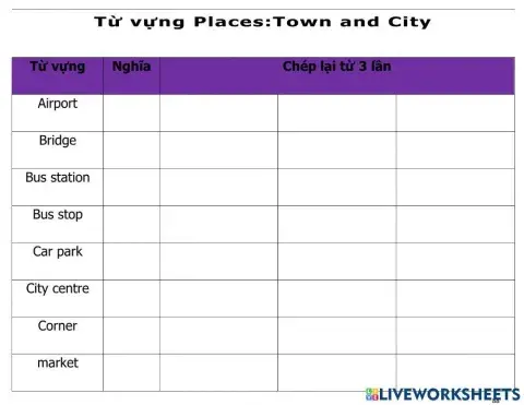 TV-K-Places Town and City