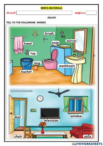 English look and say speaking 1