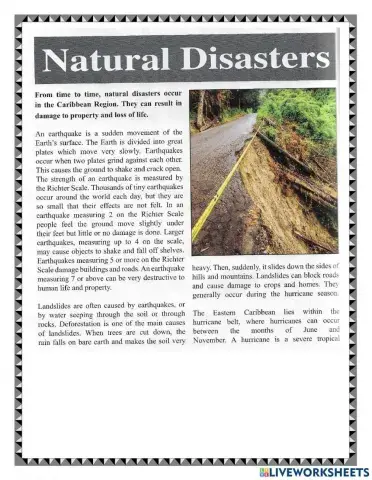 Reading Comprehension