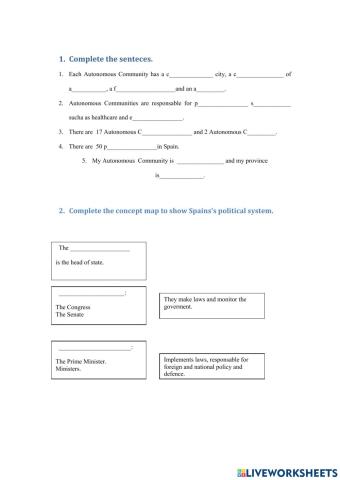 Comunidades autónomas