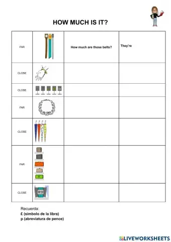 Preposiciones de lugar