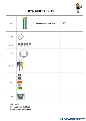 Preposiciones de lugar