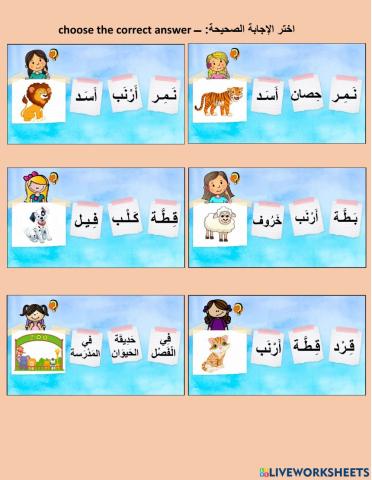 حديقة الحيوان - zoo