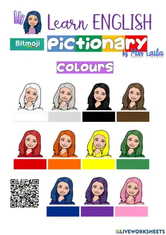 COLOURS Pictionary