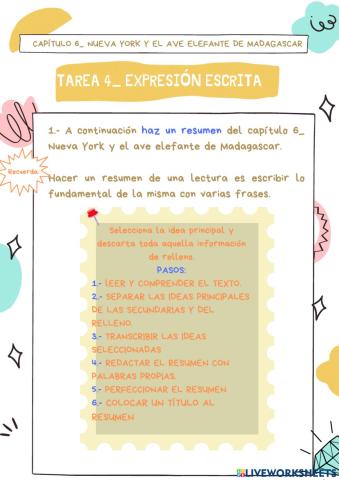 6 Nueva York- Tarea 4