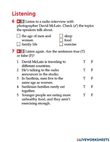 Present simple and continuous