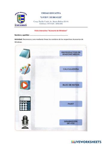 Accesorios de Windows
