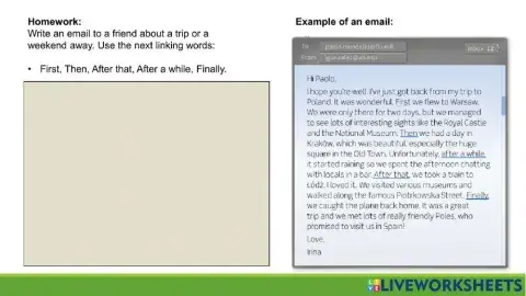 S03 L2 Write an email to a friend