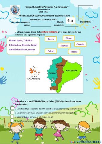 Nuestra Cultura Ecuatoriana