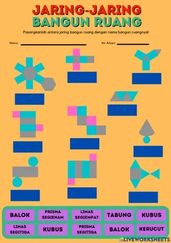 Kuis Jaring Bangun Ruang