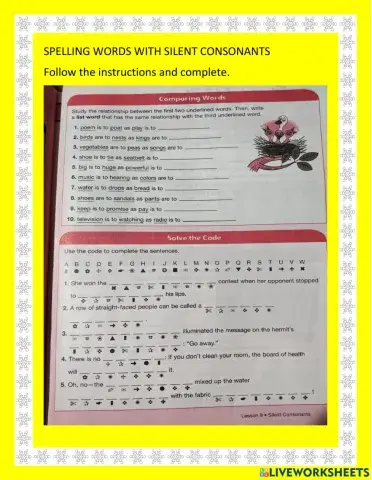 Spelling silent consonants