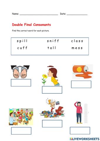 Double Final Consonants