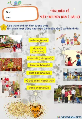 Hoạt động ngày Tết