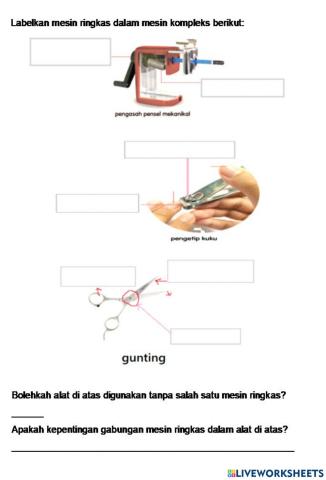 Kepentingan kombinasi mesin ringkas