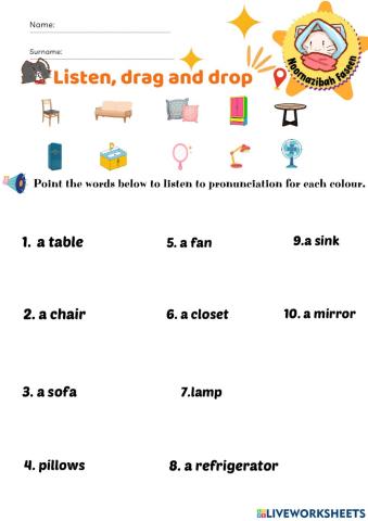 Things around the house