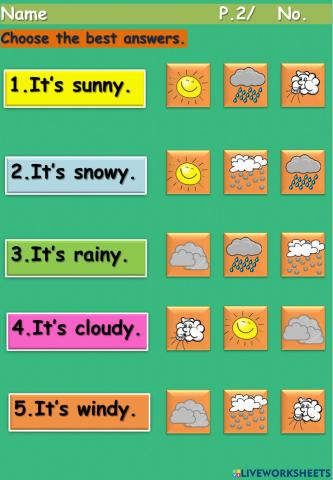 The weather 1 P2