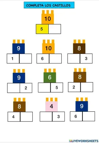 Descomposición de números